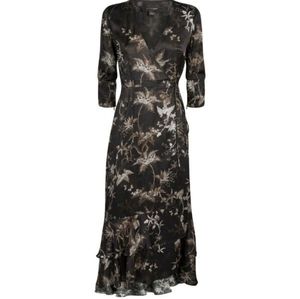 Allsaints wrap dress